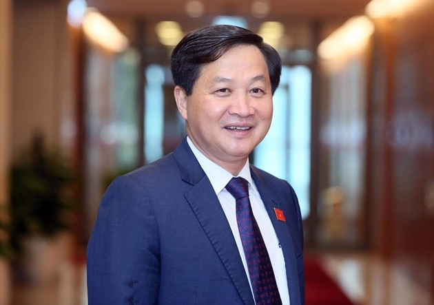 Thủ tướng Phạm Minh Chính trình danh sách để Quốc hội phê chuẩn việc bổ nhiệm một số Phó Thủ tướng Chính phủ, một số Bộ trưởng và thành viên khác của Chính phủ. Các ĐBQH sẽ thảo luận ở đoàn về đề nghị phê chuẩn việc bổ nhiệm các nhân sự này. Trong ảnh: Tổng Thanh tra Chính phủ Lê Minh Khái.