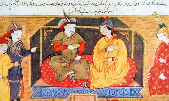 Theo nhóm chuyên gia Thổ Nhĩ Kỳ - Mông Cổ, cung điện này có thể từng được xây dựng cho Húc Liệt Ngột - cháu nội của Thành Cát Tư Hãn. Húc Liệt Ngột sống trong khoảng năm 1217 - 1265. Ông là một Hãn vương của Mông Cổ và từng chỉ huy các chiến dịch quân sự ở Trung Đông.