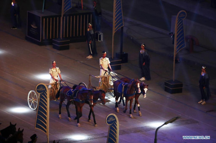 Ngày 3/4/2021, xác ướp của 18 pharaoh Ai Cập và 4 nữ hoàng được chở trên những chiếc xe đặc biệt. Những xác ướp này tham gia lễ diễu hành với hành trình dài 7 km từ Bảo tàng Ai Cập - địa điểm lưu trữ cũ - đến "nhà mới" là Bảo tàng Văn minh Quốc gia Ai Cập ở thủ đô Cairo. Sự kiện này còn được mệnh danh là "Cuộc diễu hành vàng của các pharaoh" đã được giới chức trách lên kế hoạch từ nhiều tuần trước đó.