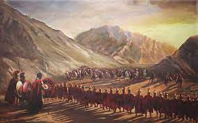 Theo các sử liệu, trong trận Thermopylae, để bảo toàn lực lượng cho quân chính quy Hy Lạp rút lui, 300 chiến sĩ Sparta đã chiến đấu đến hơi thở cuối cùng với 10.000 quân địch.