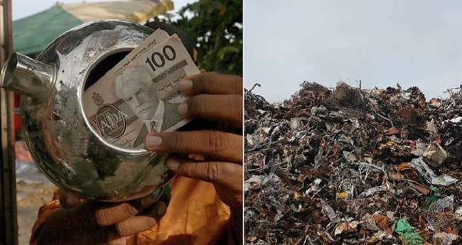 Hồi tháng 7 vừa qua, anh Mohamad Fahmi Abdul Aziz, sống ở Malaysia tìm thấy chiếc ấm đun nước trong khi nhặt nhạnh các thứ có thể tái chế ở bãi rác.