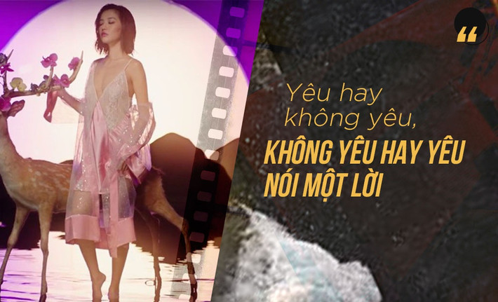 Kể từ khi lấn sân sang dòng nhạc R&B, đôi khi là nhạc chill song vẫn đậm chất electropop, Bích Phương luôn biết cách gây bất ngờ cho khán giả. Trong Bùa yêu, nữ ca sĩ thẳng thắn hỏi nửa kia: Yêu hay không yêu, không yêu hay yêu nói một lời.