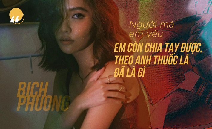 Ngay sau khi ra mắt, câu hát "Người mà em yêu em còn chia tay được, theo anh thuốc lá đã là gì" xuất hiện trên khắp các trang mạng xã hội. Nhiều cô gái mượn lời ca khúc của Bích Phương để thay lời nhắn gửi tới người yêu cũ.