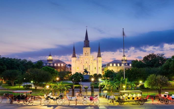 Tuyến đường sắt New Orleans đến Los Angeles sẽ đưa du khách ngắm những cảnh sắc thiên nhiên tuyệt đẹp trên đường đi.