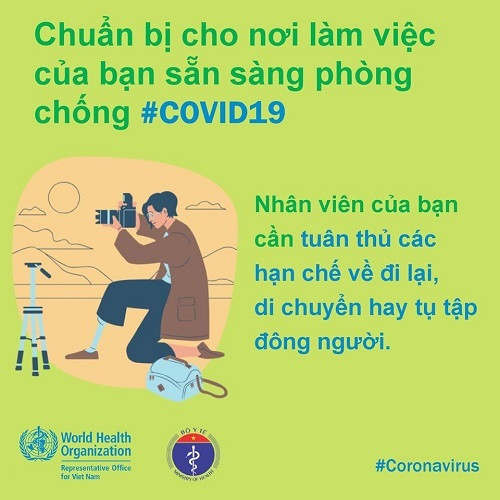 Tuân thủ các hạn chế về đi lại, di chuyển hay tụ tập đông người.