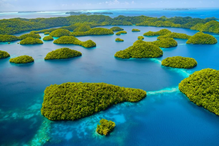 Nằm ở Nam Thái Bình Dương, quốc đảo Palau có mực nước biển tăng thêm gần 9 mm mỗi năm kể từ năm 1993.