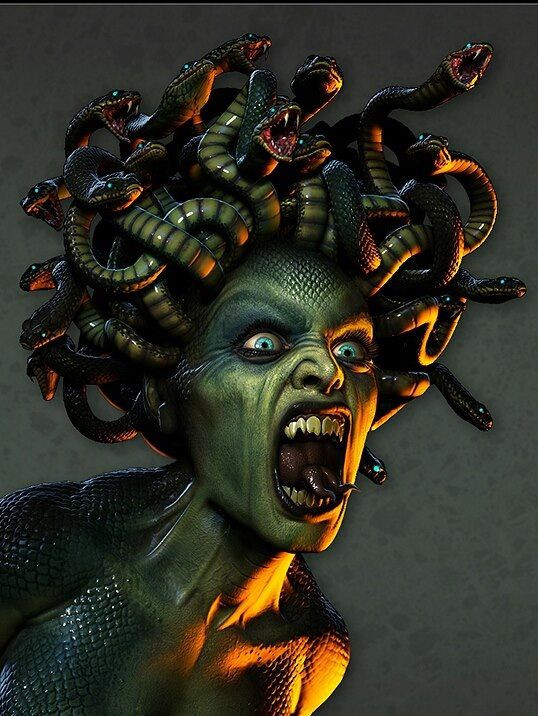 Trong khi hai người chị có khả năng bất tử thì Medusa lại giống như một người phàm, có thể bị giết chết dù sở hữu sức mạnh siêu phàm.