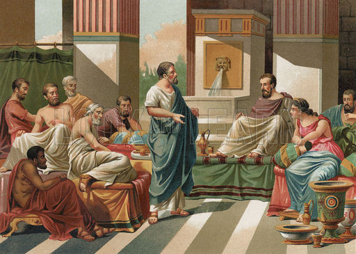 Những gia đình giàu có ở Athens luôn sở hữu nhiều nô lệ để làm việc nhà, chăm sóc con cái, lao động sản xuất....