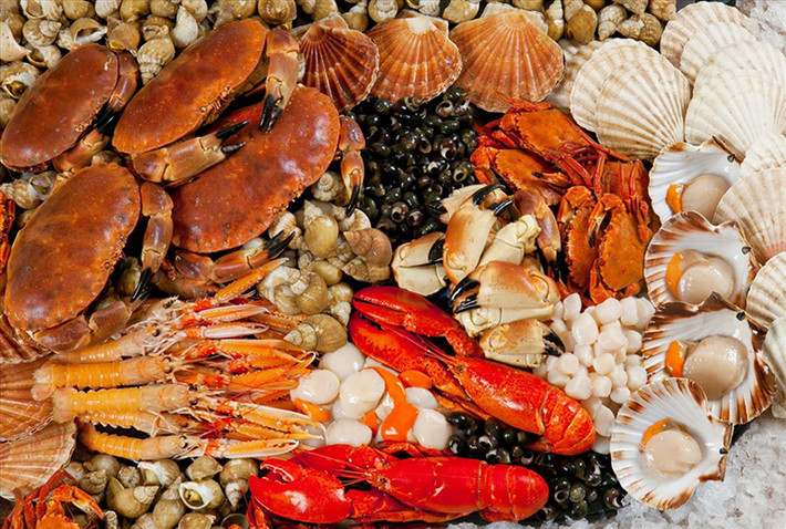 Hải sản có vỏ: Các chuyên gia dinh dưỡng khuyến cáo rằng, trẻ trên 1 tuổi mới có thể ăn các loại hải sản có vỏ như tôm, cua, sò, ốc, hến… Bởi đây là loại thực phẩm rất dễ gây dị ứng, đặc biệt là với trẻ dưới 1 tuổi khi hệ tiêu hóa của bé còn non nớt.