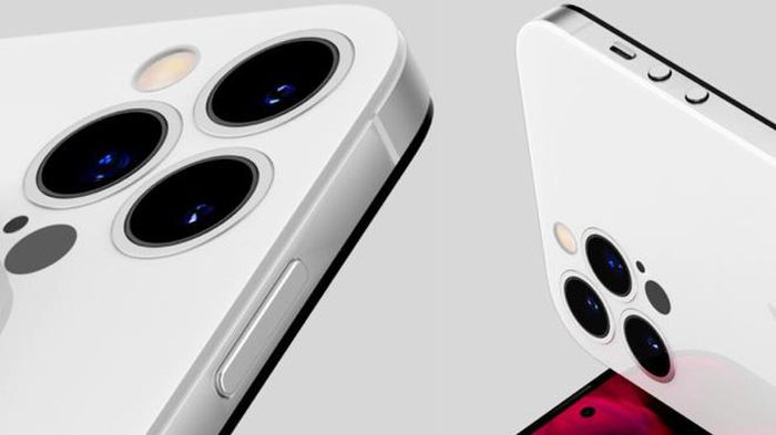 Phần viền màn hình cũng được vát mỏng hơn. Trong khi đó, các cạnh của iPhone 14 series vẫn được vát phẳng như iPhone 12, 13 series.