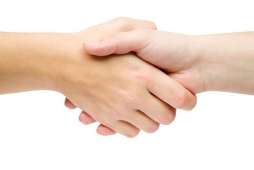 Ở Nepal, việc bắt tay xã giao không phổ biến.