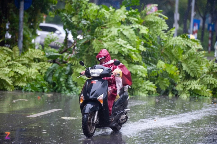 Người dân Hà Nội gồng mình trước gió lớn chiều 7/9, xung quanh, nhiều cây cối đổ rạp. Trung tâm Dự báo khí tượng thủy văn Quốc gia dự báo đến 4h ngày 8/9, bão Yagi vẫn nằm trên đất liền phía Đông Bắc Bộ. Sức gió vùng gần tâm bão mạnh cấp 8, giật cấp 10, di chuyển theo hướng Tây Tây Bắc, mỗi giờ đi được khoảng 15-20 km/h, đi vào đất liền phía Đông Bắc Bộ. Đến sáng 8/9, Hà Nội mới thoát khỏi vùng nguy hiểm của bão Yagi. Ảnh: Bệnh viện Bạch Mai