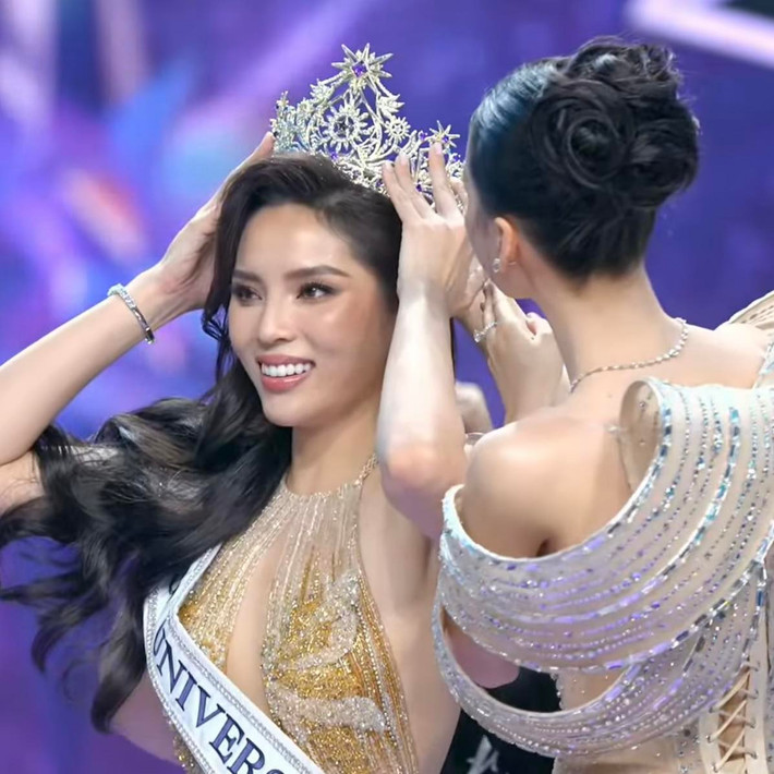 Tối 14/9, chung kết Miss Universe Vietnam 2024 đã khép lại với chiến thắng thuộc về thí sinh Nguyễn Cao Kỳ Duyên. Nguyễn Quỳnh Anh đạt danh hiệu á hậu 1, danh hiệu á hậu 2 thuộc về người đẹp Vũ Thúy Quỳnh. Ảnh: FB Kỳ Duyên
