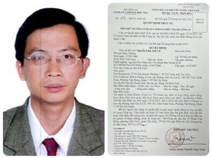 Nguyễn Lâm Anh Vũ, nguyên Phó Giám đốc Chi nhánh Bến Thành Ngân hàng SCB ký hợp thức hồ sơ 112 khoản vay, gây thiệt hại số tiền 3.762 tỷ đồng.