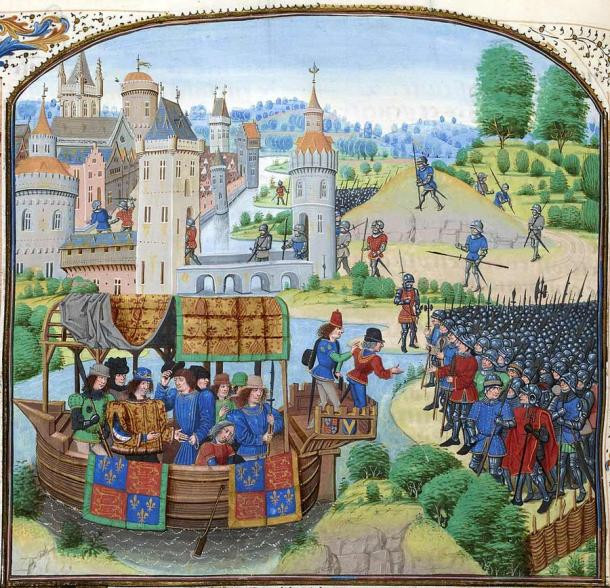Đến năm 1376, hoàng tử Edward qua đời. Một năm sau khi con trai chết, Vua Edward III (tức cha của hoàng tử Edward) trút hơi thở cuối cùng. Theo đó, Richard II thừa kế ngai vàng từ ông nội. Ông lên ngôi vua nước Anh vào tháng 6/1377.