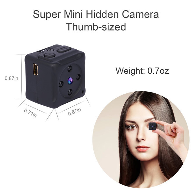 Với kích cỡ 1 inch, NIYPS là chiếc camera di động nhỏ nhất thế giới dùng cho mục đích cảnh báo an ninh. Thiết bị có thể ghi video và chụp ảnh mà không gây bất cứ chú ý nào dù là nhỏ nhất. Thiết bị dùng pin và không có Wi-Fi, đồng nghĩa với không có ứng dụng điều khiển từ xa. Sản phẩm có giá 69,99 USD trên Amazon.