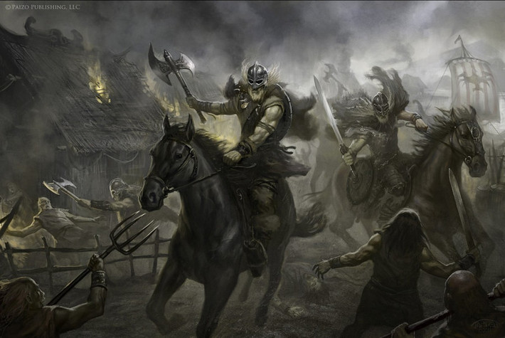 Những cuộc tấn công, chinh phạt của người Viking tiến hành ở miền bắc Scotland, Na Uy, các đảo Hebrides và Faroe... Sau khi chinh phục được những nơi này, họ tiếp tục nhắm tới Ireland vào năm 870.