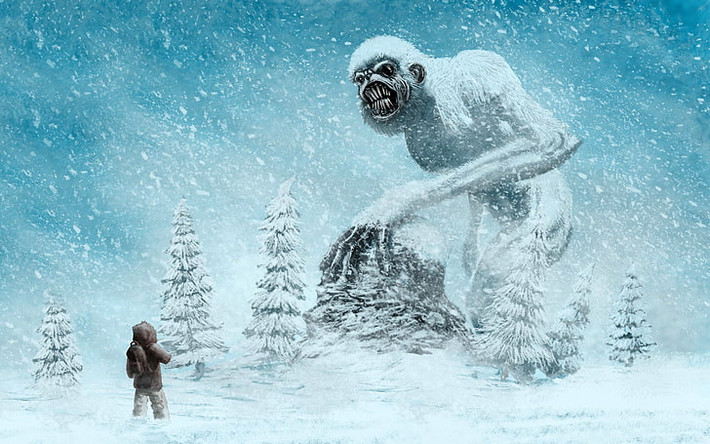 Đa số các nhân chứng mô tả người tuyết Yeti có cơ thể to lớn, có bề ngoài giống vượn, có thể di chuyển bằng 2 chân và cơ thể phủ đầy lông lá.