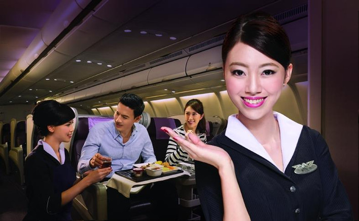 Hãng TransAsia Airways giới thiệu dịch vụ chăm sóc khách hàng tận tình trên các chuyến bay.