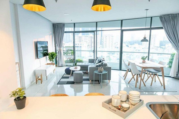 Được biết căn hộ này do cô tự tay thiết kế, lên ý tưởng và thực hiện.
