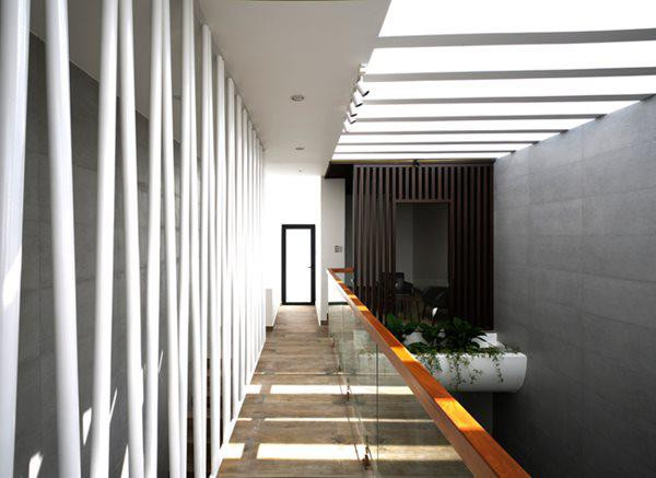 Căn nhà là tổ ấm của một gia đình trẻ 3 người, tọa lạc ở Bình Tân, Thành phố Hồ Chí Minh.