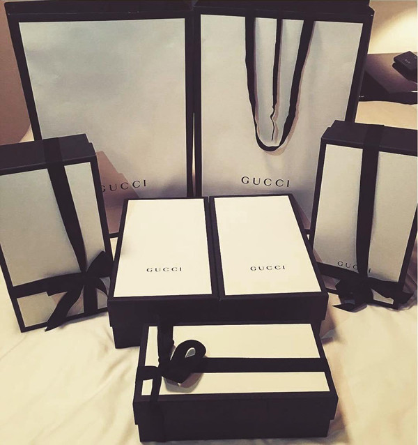 "Nữ hoàng nội y" chi không ít cho bộ sưu tập phụ kiện mới của Gucci.