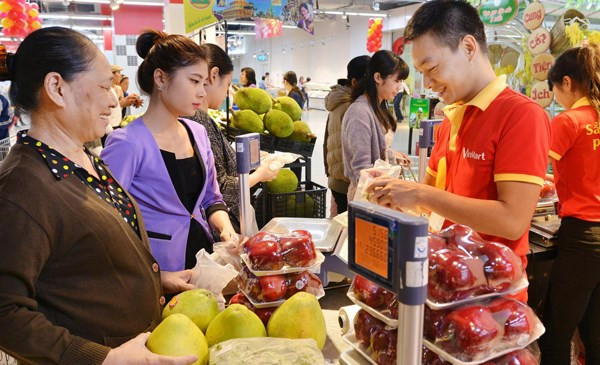 Tập đoàn Vingroup chính thức công bố gia nhập lĩnh vực nông nghiệp với thương hiệu VinEco. Mục tiêu của VinEco là cung cấp nguồn thực phẩm sạch, an toàn, tiến tới việc đưa một số nông sản thế mạnh Việt Nam ra thế giới. Ảnh: Vietq.