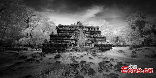 Ngôi đền Preah Khan nổi tiếng ở Angkor, Campuchia.