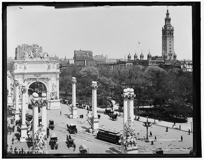 Madison Square Park với thiết kế ấn tượng nằm ở vị trí đắc địa.