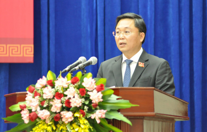 Phát biểu nhận nhiệm vụ, Chủ tịch UBND tỉnh Quảng Nam Lê Trí Thanh cảm ơn các đại biểu HĐND tỉnh đã tín nhiệm bầu ông cùng các thành viên UBND tỉnh giữ các chức vụ quan trọng của UBND tỉnh nhiệm kỳ 2021 - 2026. Ông Thanh nói rằng, đây vừa là vinh dự to lớn, đồng thời cũng là trách nhiệm nặng nề đối với tập thể UBND tỉnh.
