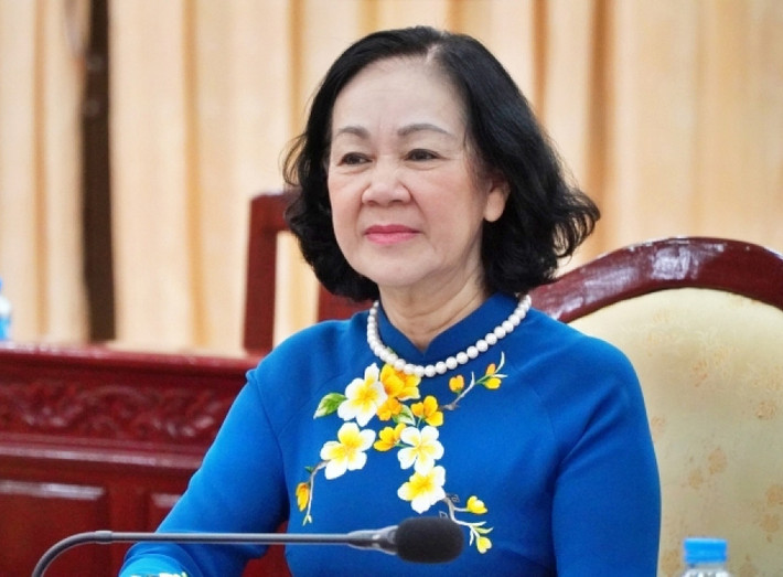 Thường trực Ban Bí thư, Trưởng ban Tổ chức Trung ương Trương Thị Mai.