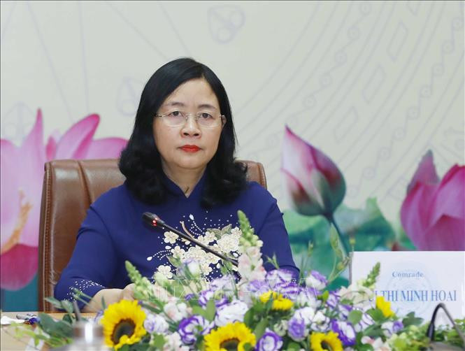 Trưởng ban Dân vận Trung ương Bùi Thị Minh Hoài