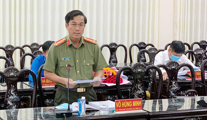 Từ tháng 10/2014 - 10/2019, ông Võ Hồng Minh được bổ nhiệm là Phó Giám đốc Công an tỉnh Bình Phước.