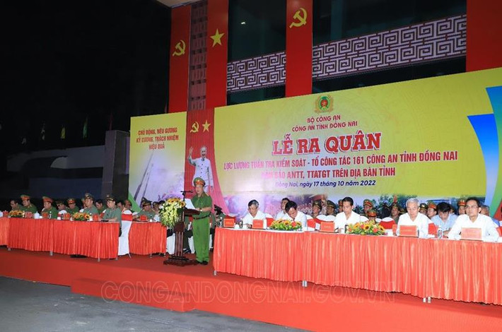 Mới đây, Công an tỉnh Đồng Nai đã tổ chức ra quân lực lượng tuần tra kiểm soát - Tổ công tác 161 đảm bảo an ninh trật tự, an toàn giao thông trên địa bàn tỉnh.
