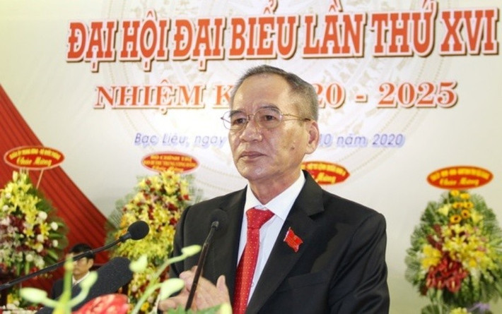 Bí thư Tỉnh ủy Bạc Liêu Lữ Văn Hùng làm Trưởng ban Chỉ đạo Phòng, chống tham nhũng, tiêu cực. Ông Hùng 59 tuổi, quê quán Hậu Giang.