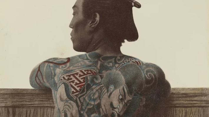Tương tự như mafia ở phương Tây, yakuza là thuật ngữ chung để chỉ các nhóm tội phạm có tổ chức ở Nhật Bản. Theo các nhà nghiên cứu, lịch sử của yakuza Nhật Bản bắt nguồn từ đầu thế kỷ 17. Ảnh: Wikimedia Commons/Kusakabe Kimbei.