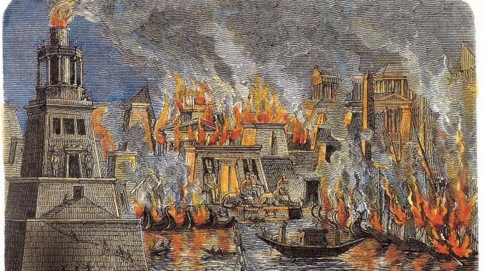 Thêm nữa, chính tại thư viện Alexandria, Eratosthenes đo được đường kính của trái đất, Euclid phát hiện ra các định luật hình học và Ptolemy viết nên tác phẩm Almagest. Do vậy, thư viện Alexandria được đánh giá là "kho tàng kiến thức" của nhân loại.