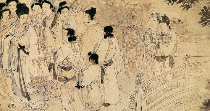 Chế độ hôn nhân đa thê phổ biến ở xã hội Trung Quốc thời phong kiến. Theo đó, người chồng cưới hỏi đàng hoàng một phụ nữ môn đăng hộ đối về làm chính thê (tức vợ cả). Về sau, họ có thể nạp thêm thiếp thất (tức vợ lẽ) để hầu hạ chuyện giường chiếu.