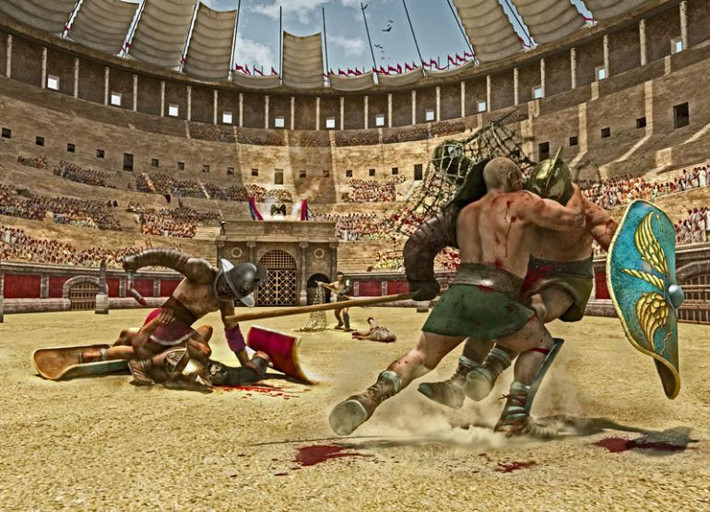 Spartacus được xem là võ sõ giác đấu nổi tiếng tại đế chế La Mã. Trước khi trở thành võ sĩ giác đấu, Spartacus là một binh sĩ Thrace. Trong một cuộc chiến, Spartacus bị quân La Mã bắt làm tù binh trước khi đem bán làm nô lệ rồi huấn luyện trở thành võ sĩ giác đấu.