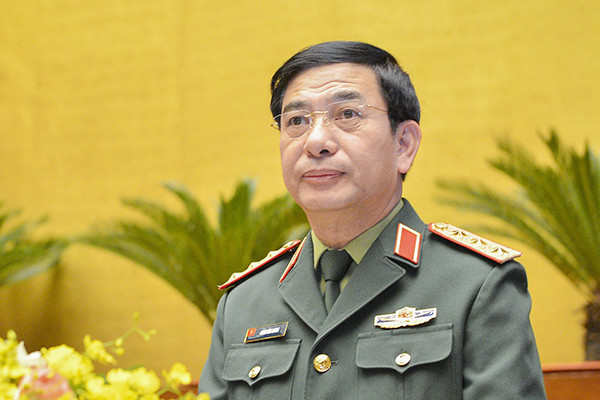 Thượng tướng Phan Văn Giang, Bộ trưởng Bộ Quốc phòng ứng cử tại Thái Nguyên.