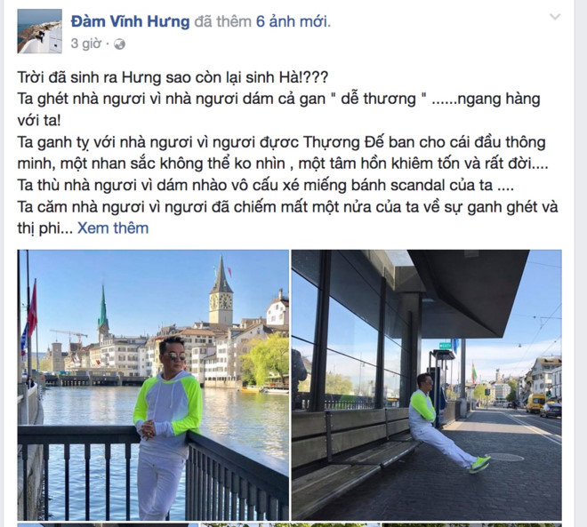 Người anh thân thiết của Hà còn sẵn sàng mời cô tham gia live show “Người tình mùa đông” hát và tự sự những cảm xúc của mình với khán giả. Có thể nói nhờ những giọt nước mắt khi hát và động viên của Đàm Vĩnh Hưng ngay trên sân khấu, cô đã kéo lại được không ít đồng cảm từ các fan hâm mộ. Ảnh: Danviet.