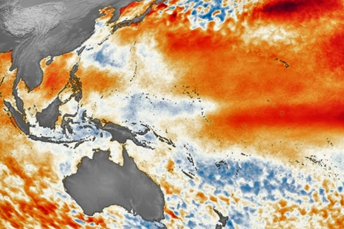 Sóng Kelvin được xem như một dấu hiệu báo trước El Nino khi hình thành ở xích đạo và chuyển tầng nước ấm bên trên tới Tây Thái Bình Dương.