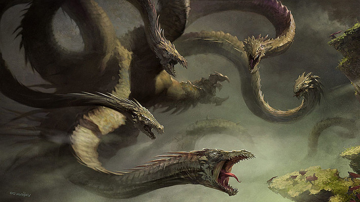 Với những khả năng đáng sợ trên, quái vật Hydra là "cơn ác mộng" đối với dân làng sống quanh vùng Lernaean. Để giúp người dân có cuộc sống bình yên, dũng sĩ Hercules đã lên đường tiêu diệt quái vật Hydra.