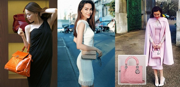Cùng chiêm ngưỡng bộ sưu tập túi của Hồ Ngọc Hà và phong cách thời trang đẳng cấp của mỹ nhân này.