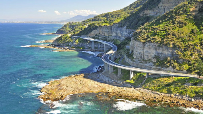Đường Great Ocean ở Australia: Great Ocean là cung đường ven biển tuyệt đẹp có chiều dài 243km trải dọc bờ biển Australia.