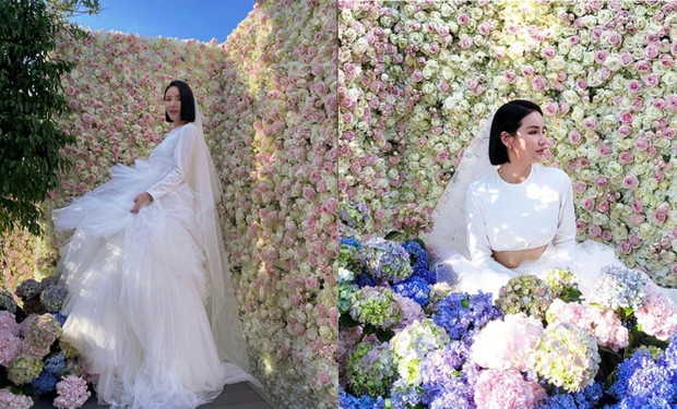 Ngoài các thành viên trong gia đình, đám cưới của ái nữ Kim Lim còn có sự tham gia của hai người bạn thân là nữ doanh nhân Angela Ng - người là bà mối của cặp vợ chồng và ngôi sao mạng xã hội Wendy Cheng.