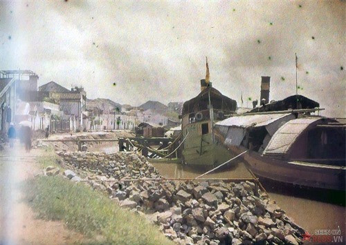 Sông Tam Bạc, Hải Phòng, năm 1915.
