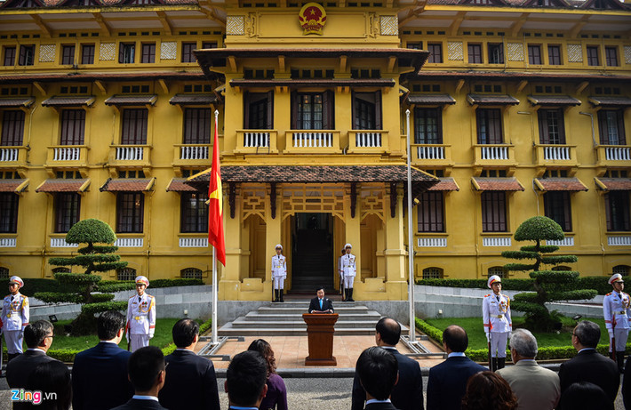 Lễ thượng cờ ASEAN diễn ra trọng thể tại trụ sở Bộ Ngoại giao Việt Nam nhân dịp kỷ niệm 51 năm thành lập ASEAN (8/8/1967 - 8/8/2018).