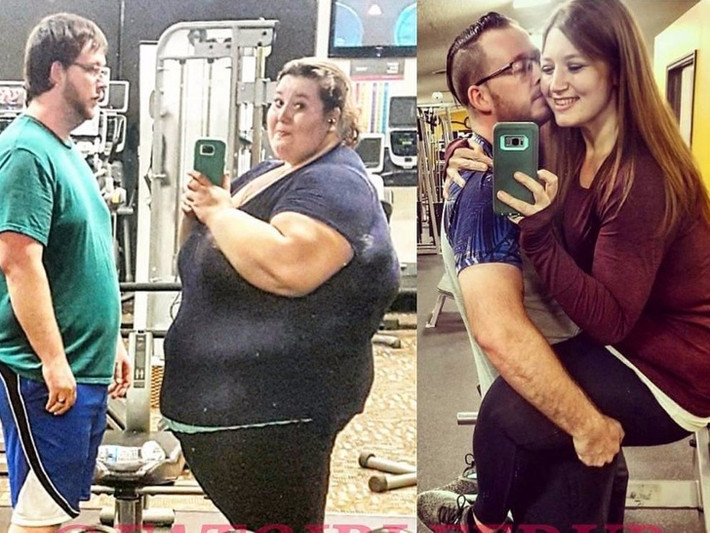 Danny và Lexi đã giảm gần 200kg trong một năm. Thời điểm cặp đôi này cưới nhau, họ nặng tới gần 350kg. Sau khi kết hôn, họ hiểu rằng nếu họ không giảm cân, họ sẽ không thể có con. Kết quả sau nỗ lực giảm cân của họ thật đáng ngưỡng mộ.