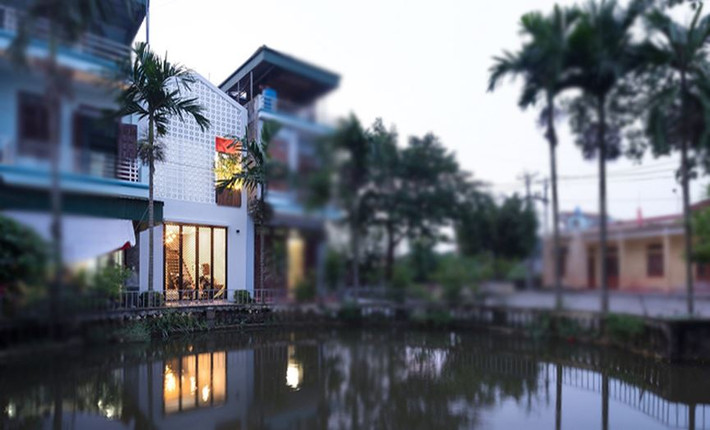 Căn nhà là tổ ấm của một gia đình trẻ ở tỉnh Hải Dương.